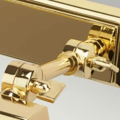 Sklep Kaja Złoty kinkiet z regulowanym kątem CHAWTON-PLS-PB z serii CHAWTON