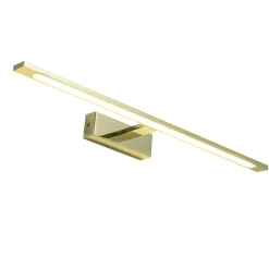 Sklep Kaja Złoty, ledowy kinkiet nad lustro GS-LWB-20W GOLD ISLA | Kaja