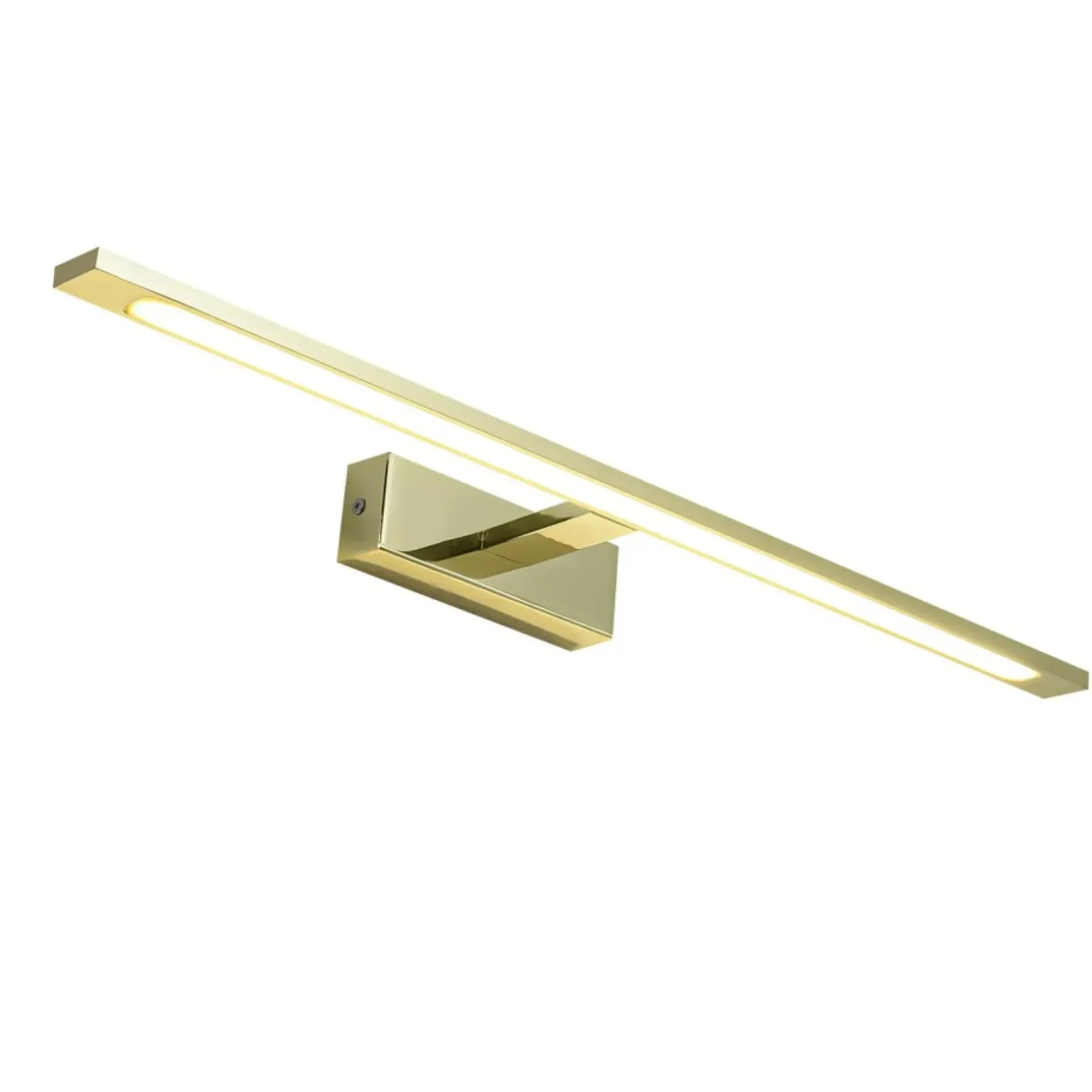 Sklep Kaja Złoty, ledowy kinkiet nad lustro GS-LWB-20W GOLD ISLA | Kaja