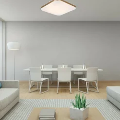 Sklep Kaja Złoty plafon LED barwa neutralna LP-335/1C M 4GD SQUARE – BABILON