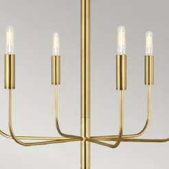 Sklep Kaja Złoty żyrandol, lampa wisząca FE-BRIANNA6-BB z serii BRIANNA