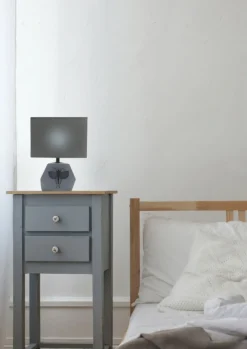 Sklep Kaja Abażurowa lampka na betonowej nodze 41-79923 ANIMI | Kaja Oświetlenie