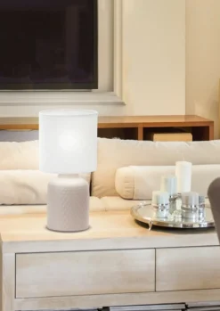 Sklep Kaja Abażurowa lampka w stylu skandynawskim 41-79879 INER | Kaja