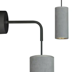 Sklep Kaja Abażurowy kinkiet do sypialni i salonu 1060/K1 BENTE | Kaja