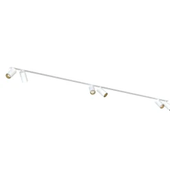 Sklep Kaja Biała lampa podtynkowa z sześcioma reflektorami 7687 | Kaja