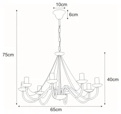 Sklep Kaja Czarna lampa wisząca w stylu rustykalnym K-3992 BARTEZ | Kaja