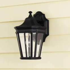 Sklep Kaja , klasyczny kinkiet FE-COTSLN2-S-BK z serii COTSWOLD LANE