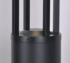 Sklep Kaja Designerska, czarna lampa ogrodowa LED K-8138 50cm UBBE | Kaja