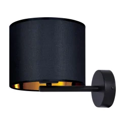 Sklep Kaja Elegancki kinkiet w kolorze czarno-złotym K-4328 | Kaja Oświetlenie