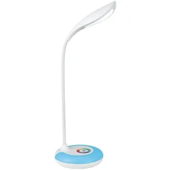 Dzieci Sklep Kaja Lampka biurkowa z kolorowym ledem K-MT-202 BIAŁY z serii NEG