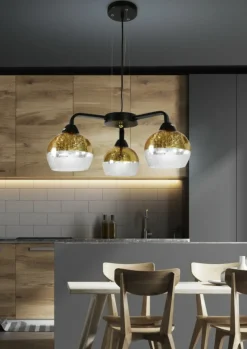 Sklep Kaja Nowoczesna lampa wisząca do salonu 33-57259 CROMINA | Kaja Oświetlenie