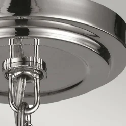 New Regulowana lampa wisząca, łańcuszek FE-TABBY-P-S z serii TABBY Żyrandole Nowoczesne