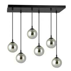Cheap Regulowana lampa wisząca z kulistymi kloszami 712/6 | Kaja Oświetlenie Żyrandole Nowoczesne