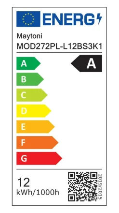New Skracalna lampa wisząca, tuba MOD272PL-L12BS3K1 z serii ORDO Żyrandole Nowoczesne