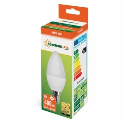 Sklep Kaja Świecowa żarówka LED E14 ciepła 6W SpectrumLED 13026 | Kaja