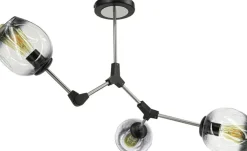 Online Żyrandol w stylu industrialnym 1962/3 19BT-BLACK | Kaja Oświetlenie Żyrandole Nowoczesne